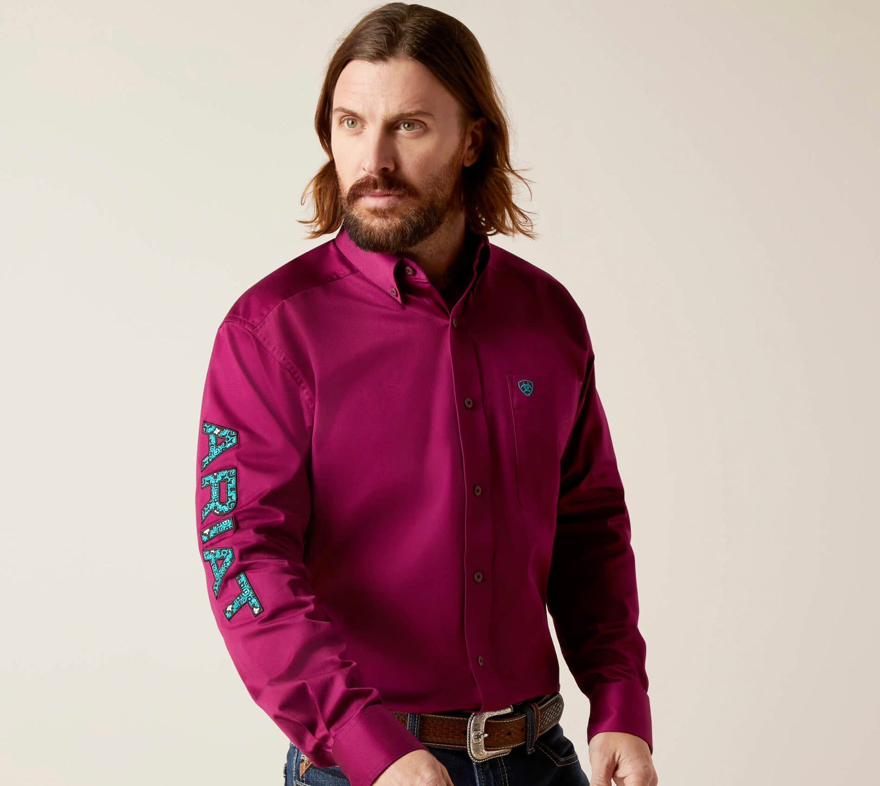 (ARIAT) LOGOTIPO DEL EQUIPO SARGA CLÁSICA