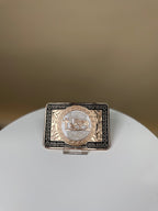 Montana Buckle | Cowboy W Horse